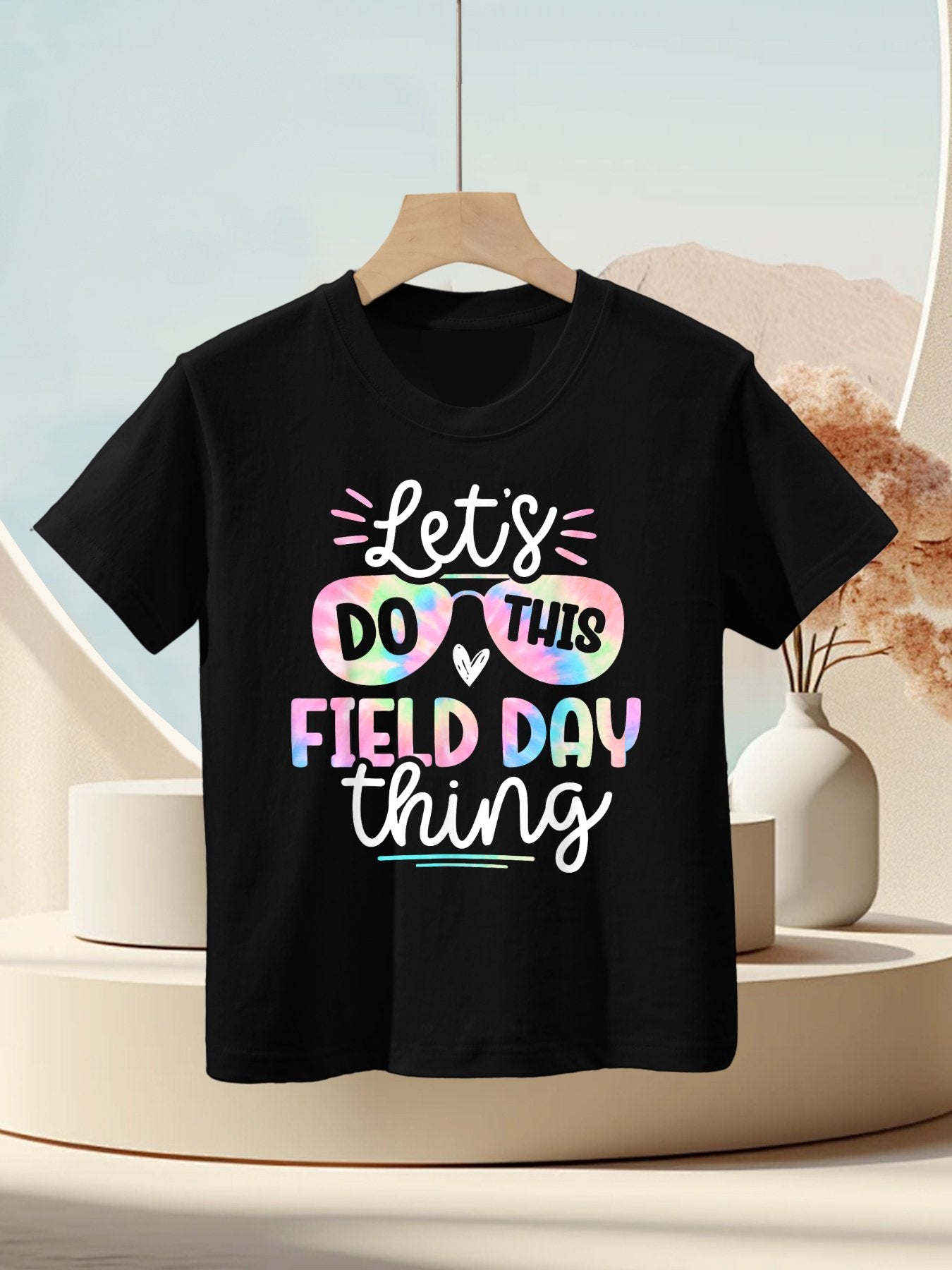 School Field Day Tie Dye Field Day Teachers Kids Kids T-Shirt