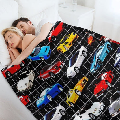 Dream Cars Throw Blanket