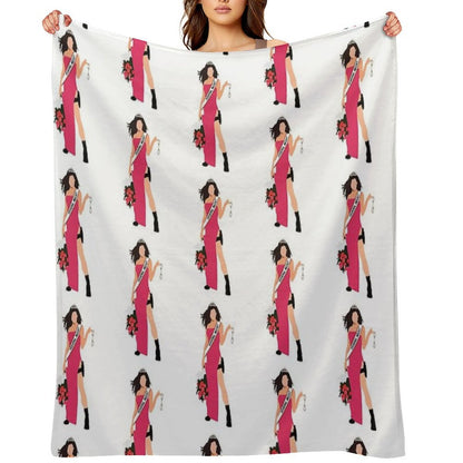 Miss Congeniality Throw Blanket