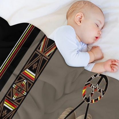 Lakota Design Throw Blanket