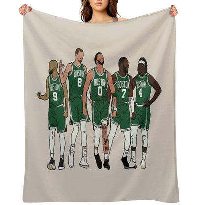 D White, KP, Jrue & The Jays Throw Blanket