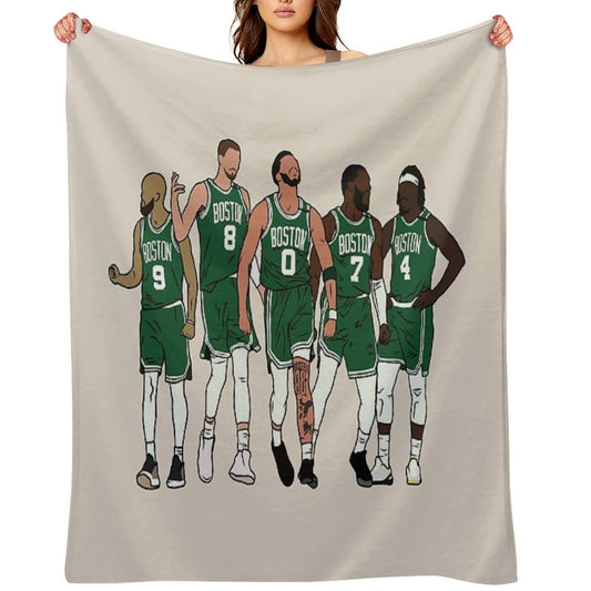 D White, KP, Jrue & The Jays Throw Blanket