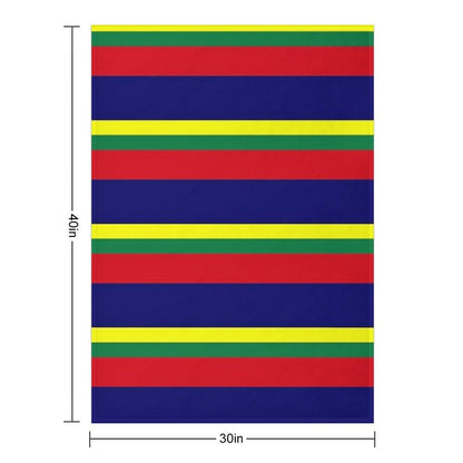 Royal Marines Commandos Colours - Army Regimental Throw Blanket