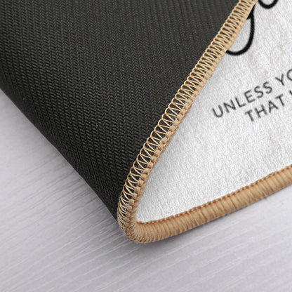 Get Naked Unless You're Just Visiting Bath Mat