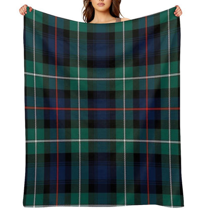 MacKenzie Modern Tartan Throw Blanket