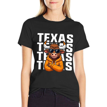 Vintage Texas Graphic Classic for Men Women Kids  Easy-care T-Shirt