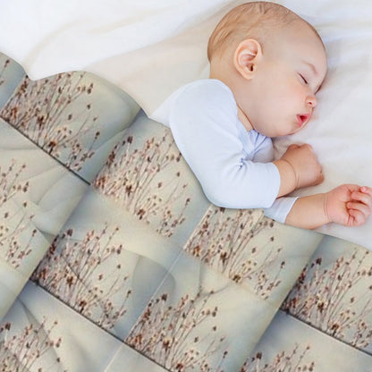 Tree Times Four Throw Blanket