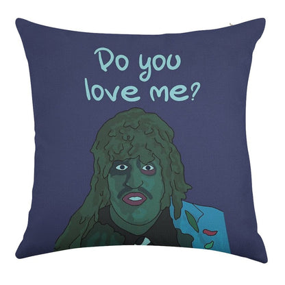 Do You Love Me Old Gregg, Old Greg Linen Throw Pillow Cover