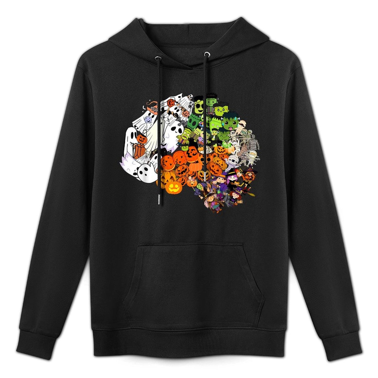 Anatomy Brain Science Neurology Halloween Neuro Nurse Ghost Adjustable Hood Hoodie