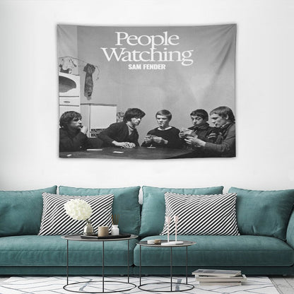 People Watching Tapestry