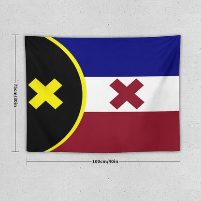 L'Manberg Dream SMP Flag Tapestry