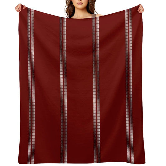 RED BALL CRICKET Throw Blanket