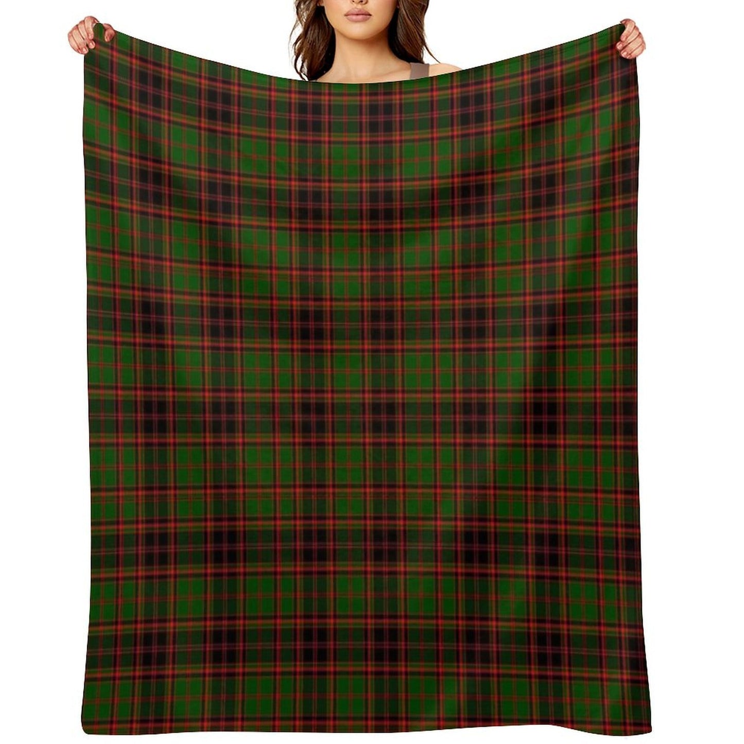 Clan Buchan Tartan Throw Blanket