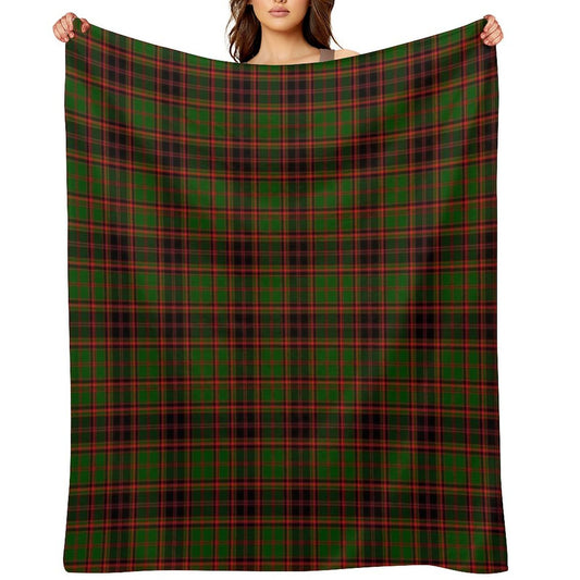 Clan Buchan Tartan Throw Blanket