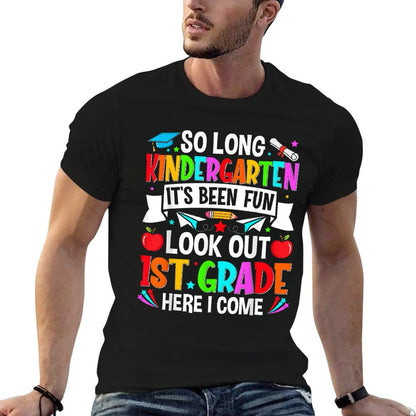 Kindergarten Graduation Shirt 2025 Kids Boys Girls Graduate T-Shirt