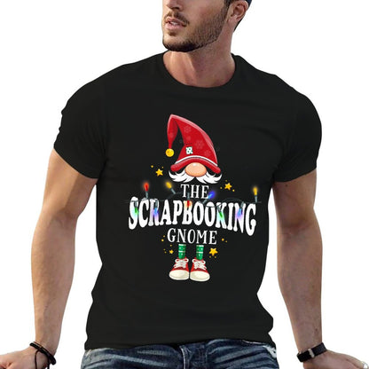 Christmas The Scrapbooking Gnome X-Mas Matching PJS  Durable T-Shirt