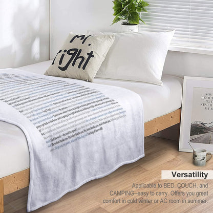 Movie Quotes Throw Blanket