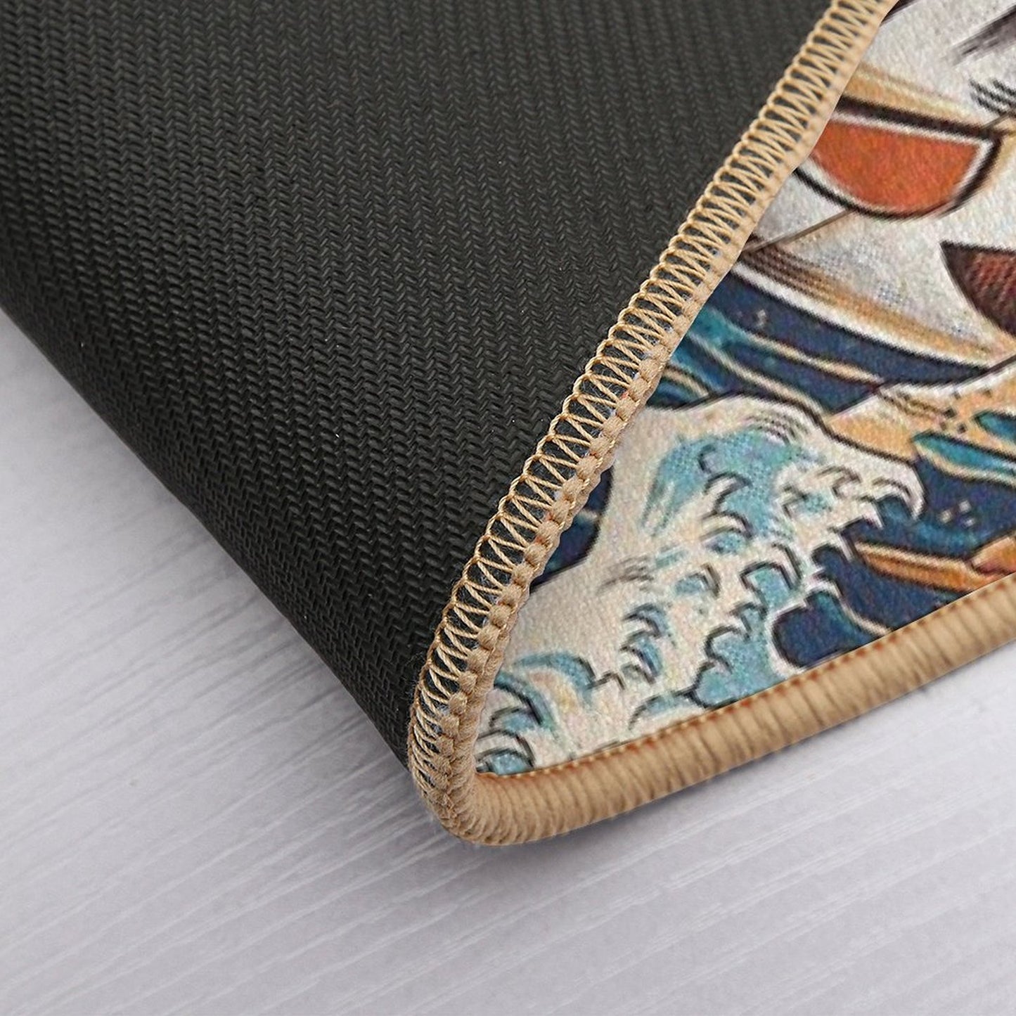 The Great Ramen Off Kanagawa Bath Mat