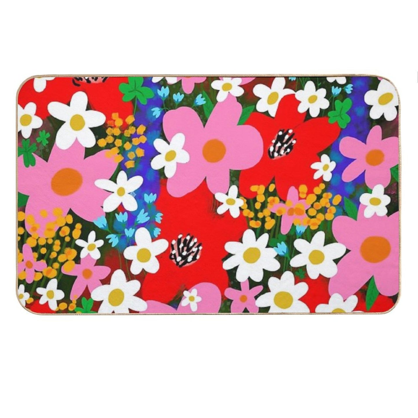 Flower Power! Bath Mat