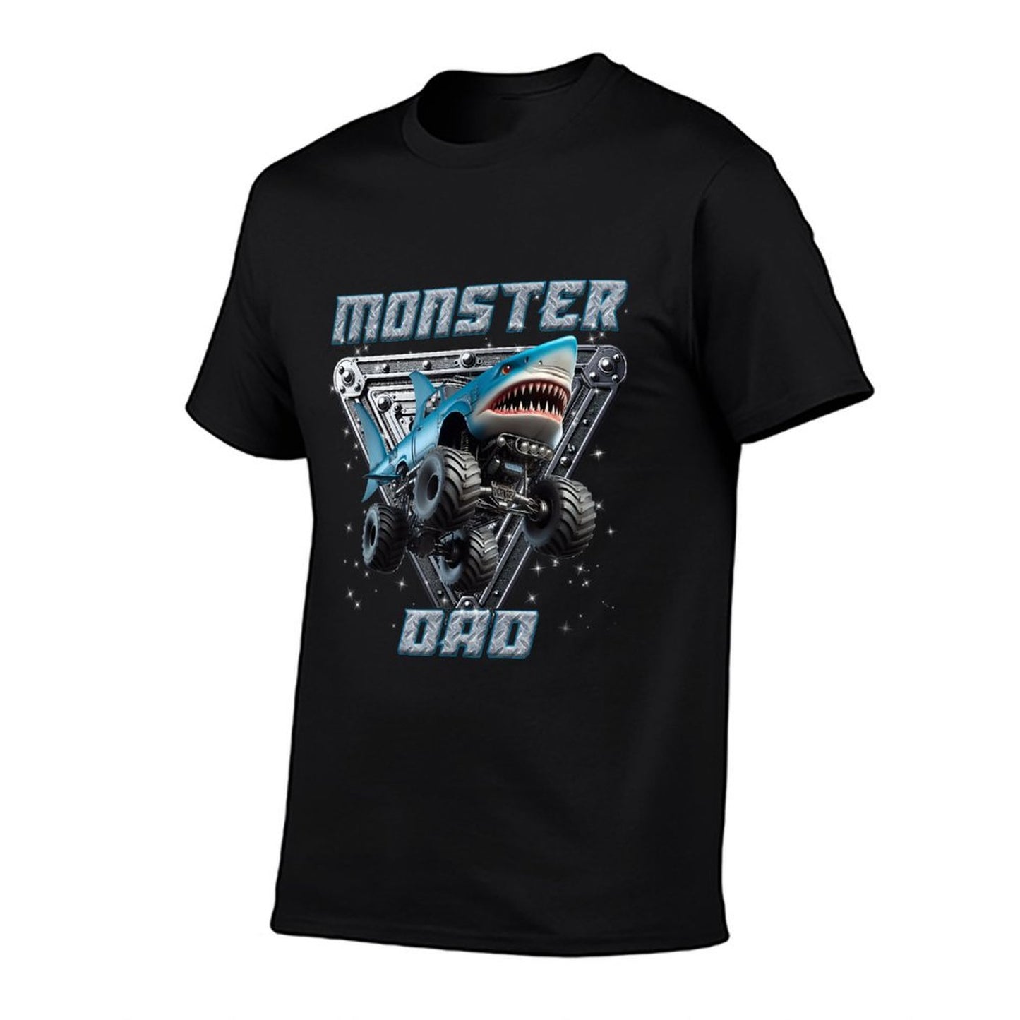 Shark Monster Truck Dad Monster Truck Are My Jam Truck Lover T-Shirt