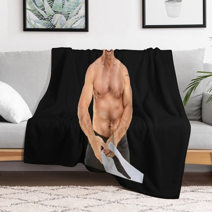 Chris Meloni Sexy Smile Throw Blanket