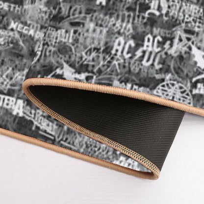 Heavy Metal Bands Bath Mat