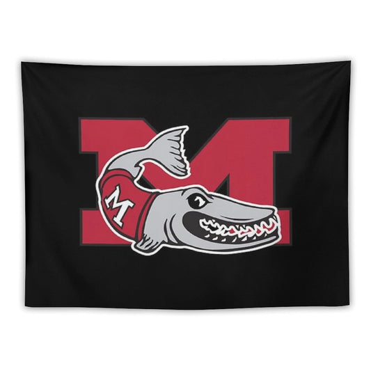 Muskingum Fighting Muskies Tapestry
