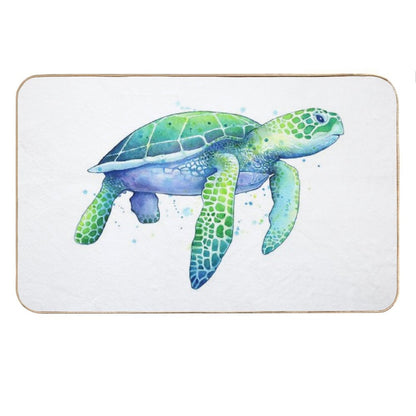 Green Sea Turtle Bath Mat
