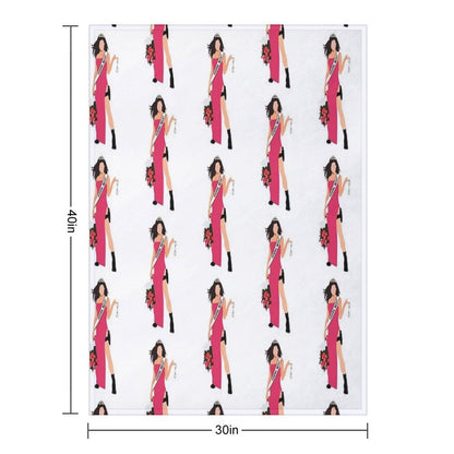 Miss Congeniality Throw Blanket