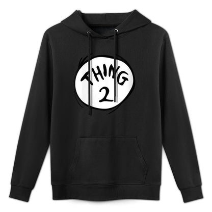 Womens Dr. Seuss Thing 2 Emblem Medium-Weight Fabric Hoodie