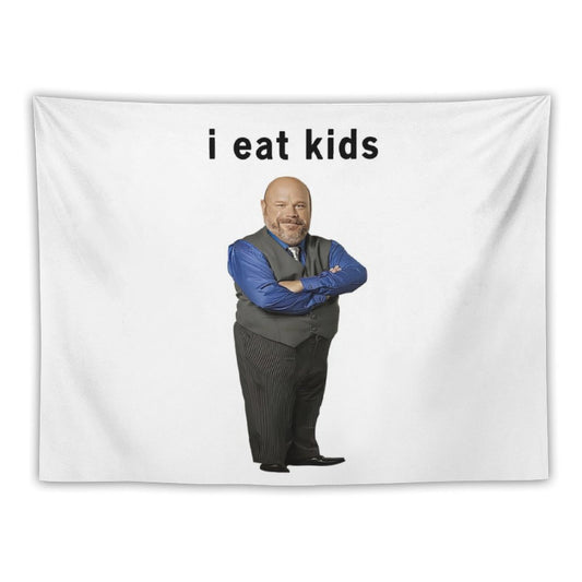I Eat Kids Bertram Tapestry