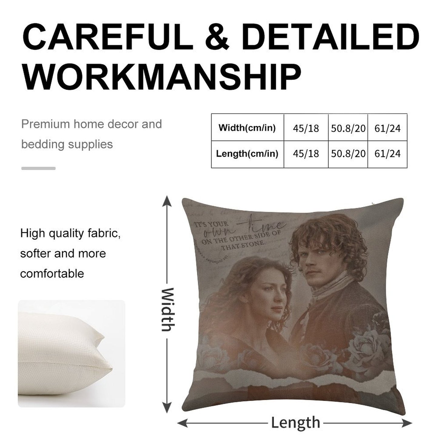 When Do I Belong   1x11 Linen Throw Pillow Cover