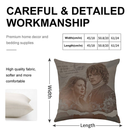 When Do I Belong   1x11 Linen Throw Pillow Cover