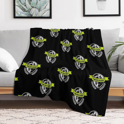 Punk Rock Academy Throw Blanket