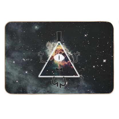 Bill Cypher Master of Space And Time Bath Mat