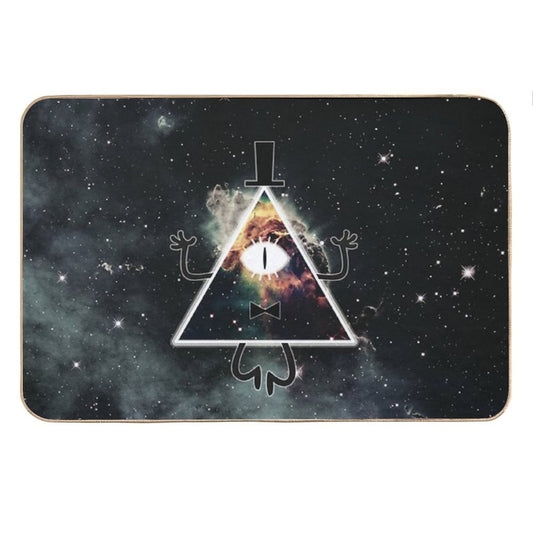 Bill Cypher Master of Space And Time Bath Mat