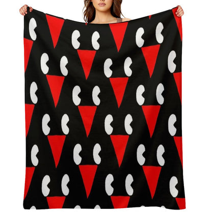 Lil Darkie Merch Lil Darkie Face Logo Gift Halloween Day, Thanksgiving, Christmas Day Throw Blanket