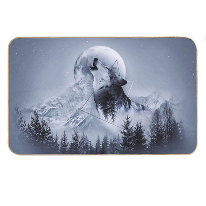 Howl with The Wolf Bath Mat