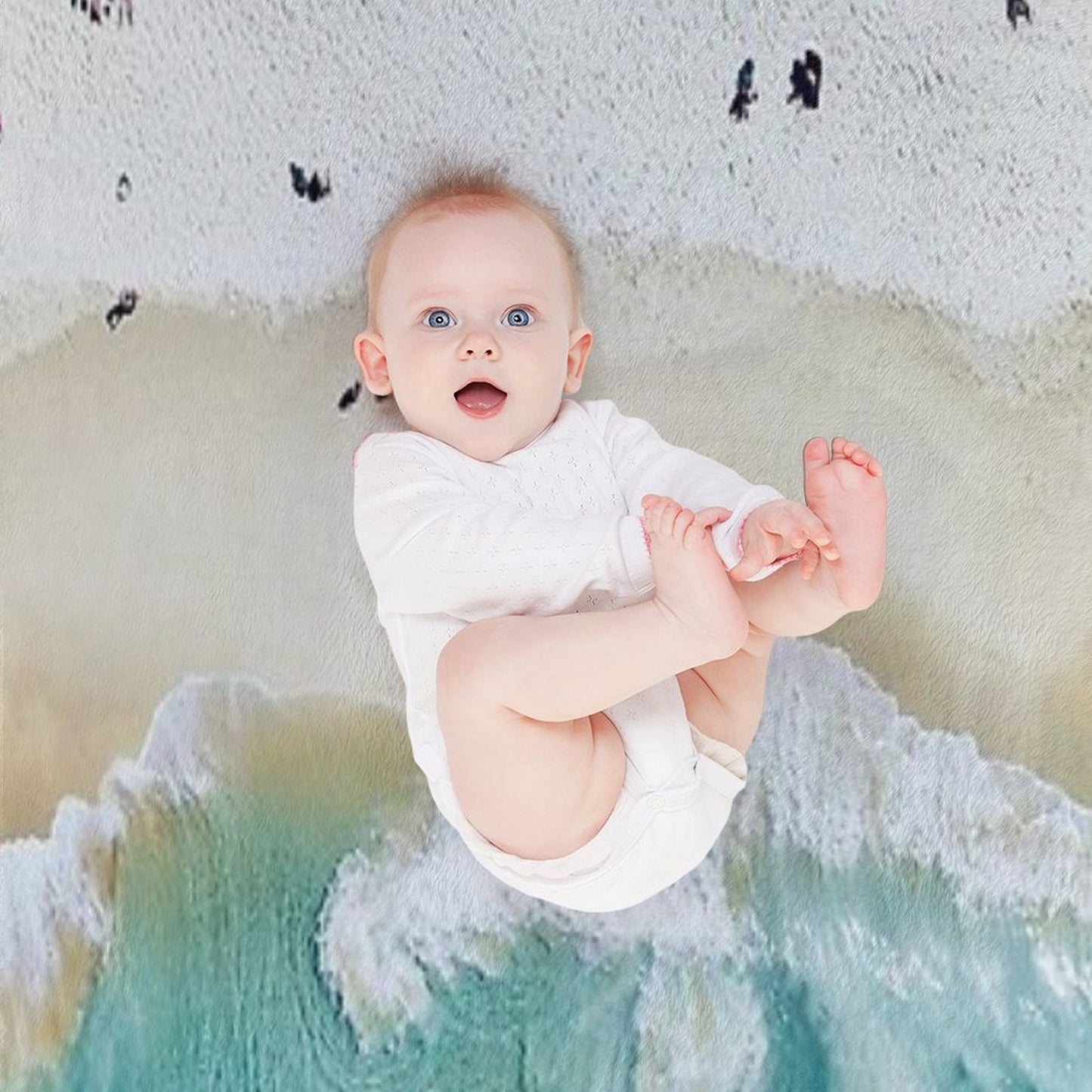 Summer Vibes Throw Blanket