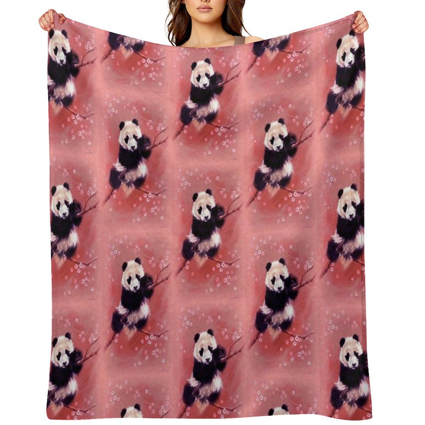 Panda Throw Blanket