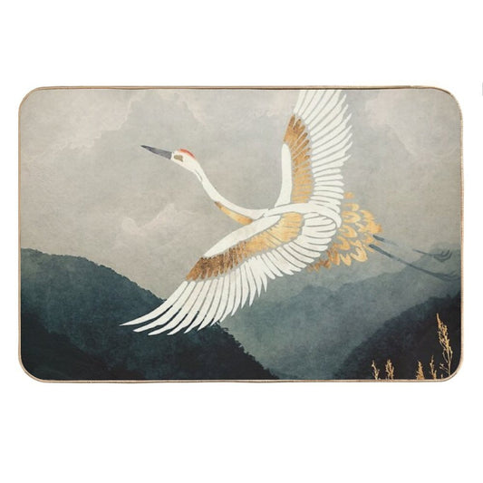 Elegant Flight Bath Mat