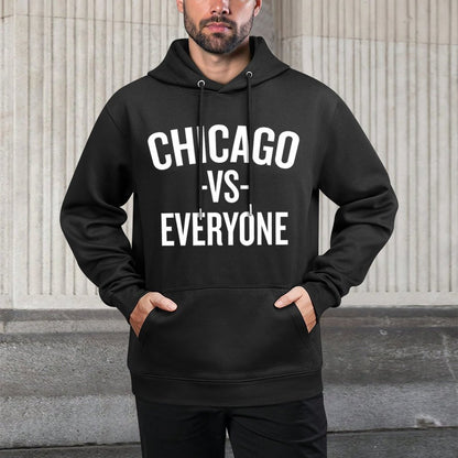 Chicago Vs Everyone T-shirt Halloween Christmas Funny Cool H Pilling-Resistant Hoodie