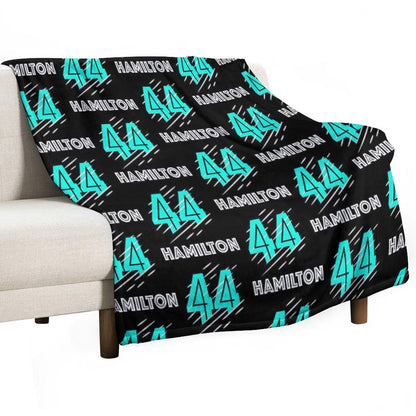 F1 Lewis Hamilton Throw Blanket