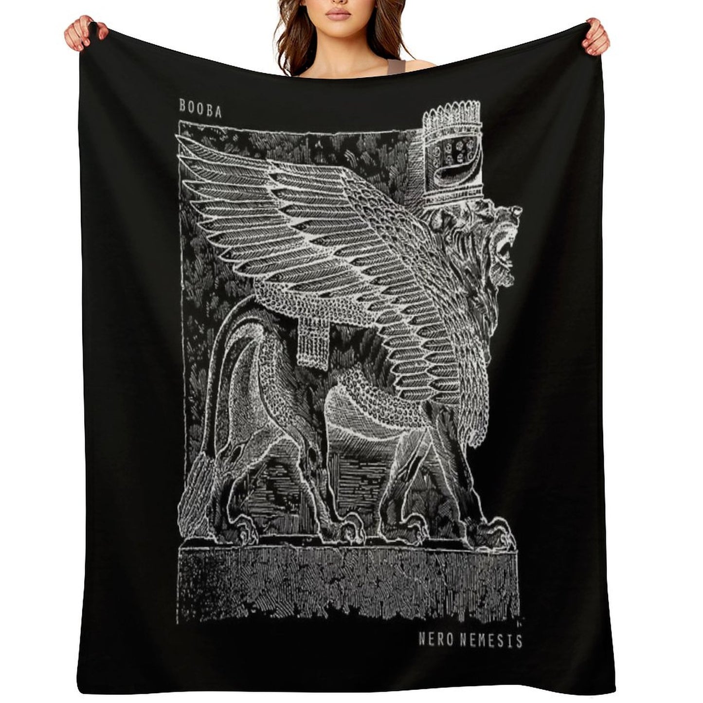 Booba Nero Nemesis Throw Blanket
