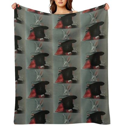 The Magician's Wares Throw Blanket
