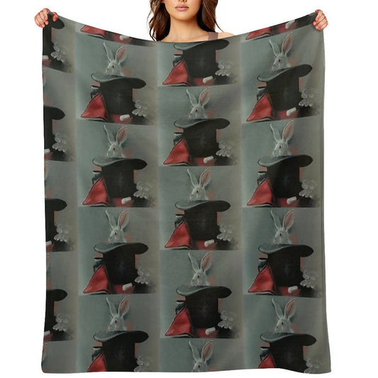 The Magician's Wares Throw Blanket