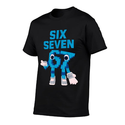 Funny Kid Meme Six Seven 6 7 Italian Brainrot Bruh 67 Meme  High-quality Stitching T-Shirt