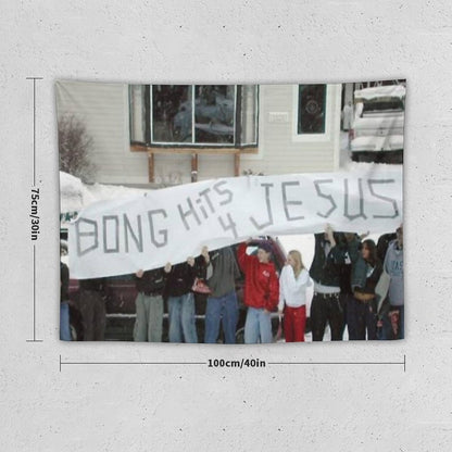 Bong Hits for Jesus Tapestry