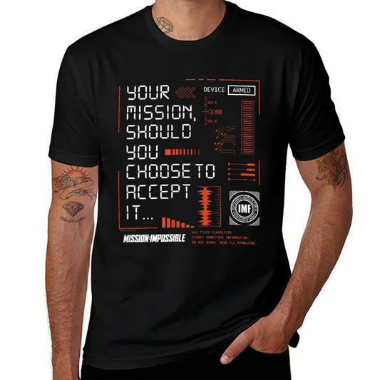 Mission Impossible - Your Mission  Vintage-inspired T-Shirt