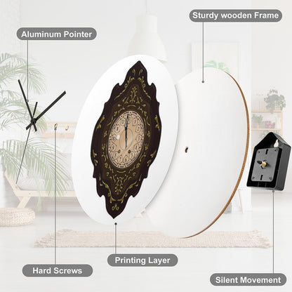13th Hour Wall Clock